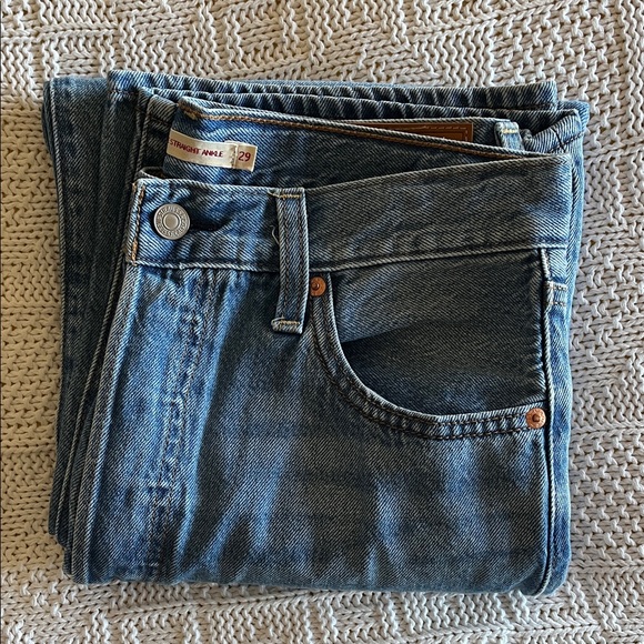 Levi's Premium Ribcage Straight Ankle Women's Jeans Sz 29 - Picture 14 of 14